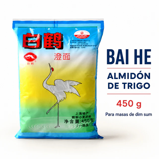 Almidón de Trigo Refinado "Cheng Mian" 450g