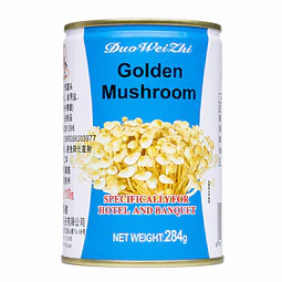Hongos Enoki Dorados en Conserva DuoWeiZhi 284 g