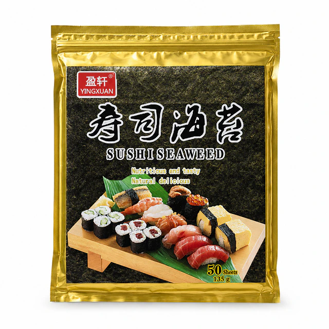 金級壽司紫菜 50片裝 - 盈軒