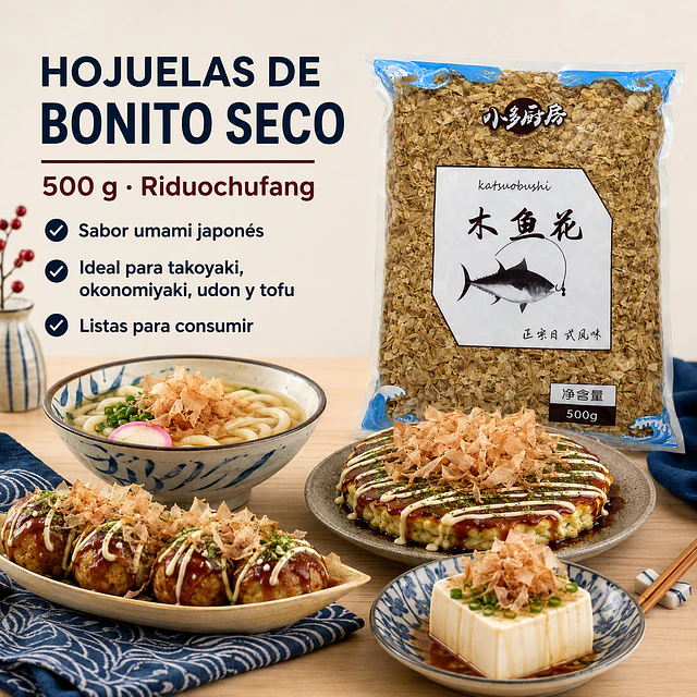 Bonito Seco Katsuobushi 500grs