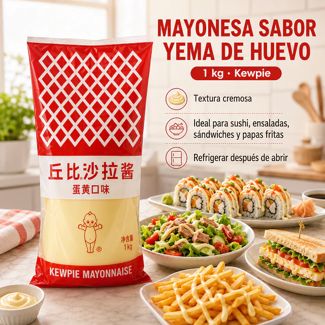 Mayonesa japonesa 1 Kilo