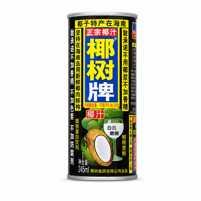 Jugo y Bebida Natural de Coco 245ml