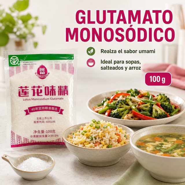 Ajinomoto (Glutamato Monosódico) 100 g
