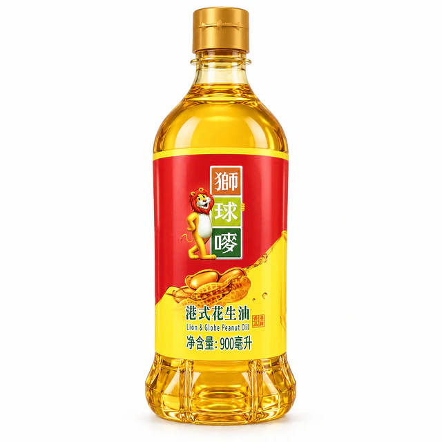 花生油 900ml - 獅球嘜
