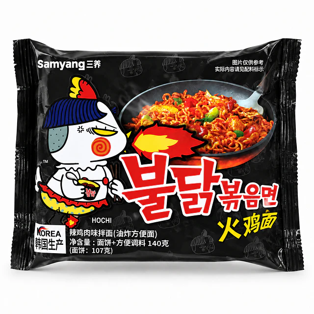 Tallarines Picante Buldak