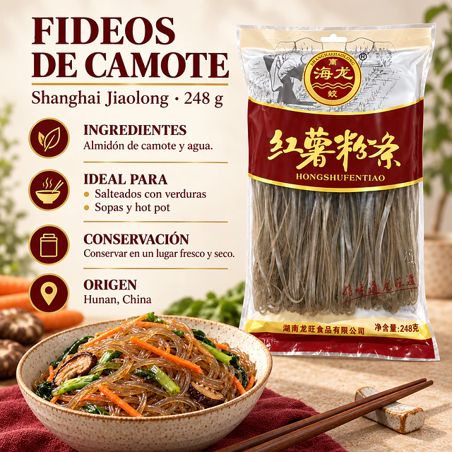 Fideos de Camote 248g