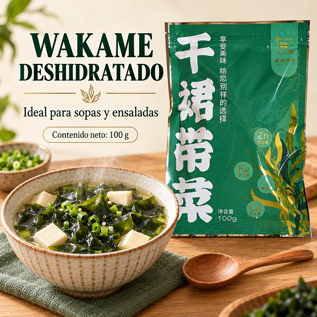 干裙帶菜 100克 - 鮮決