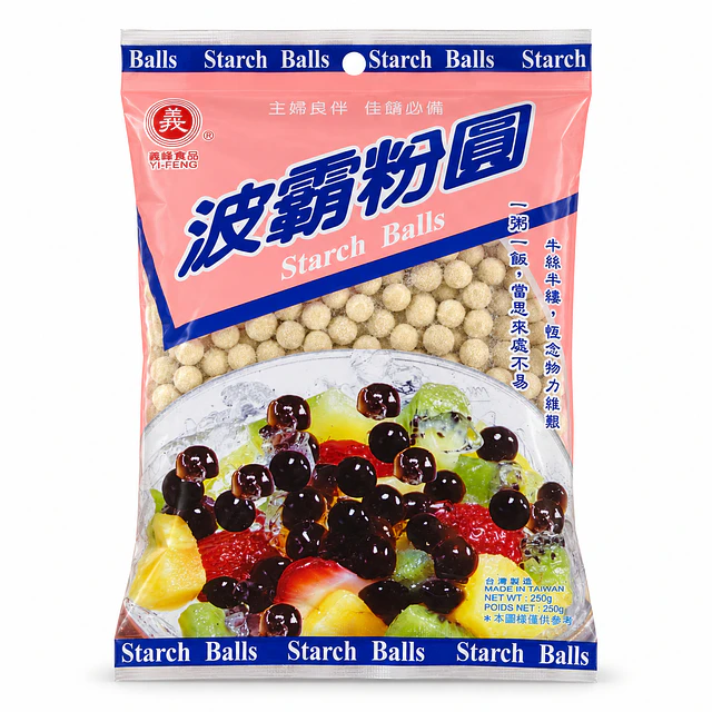 Perlas de Tapioca Grandes 250 g - Yi Feng