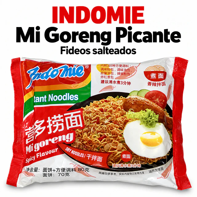 Fideos Instantáneos Mi Goreng