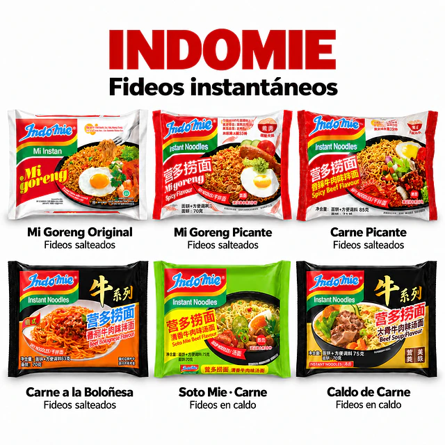 Fideos Instantáneos Mi Goreng
