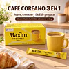 Café Instantáneo Coreano 3 en 1 "Maxim Mocha Gold Mild" 20 Sticks