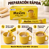 Café Instantáneo Coreano 3 en 1 "Maxim Mocha Gold Mild" 20 Sticks