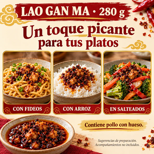Salsa Aji sabor a Gallina 280 grs