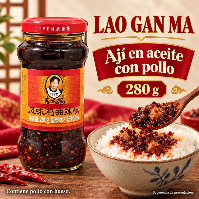 Salsa Aji sabor a Gallina 280 grs
