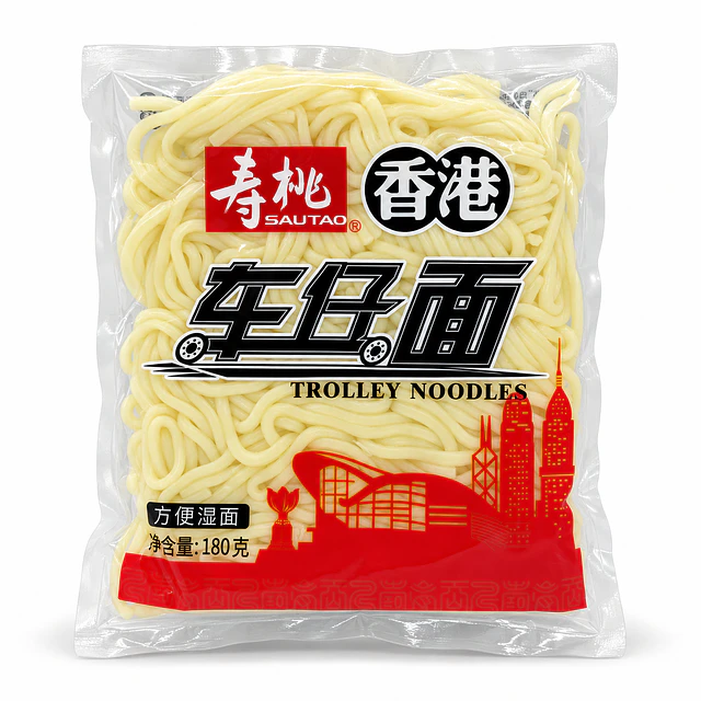 車仔面 180克 - 壽桃牌