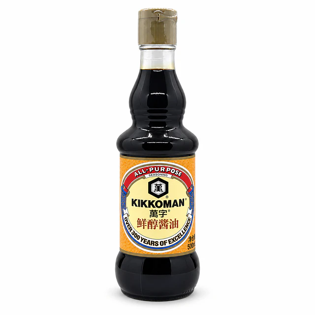 鮮醇醬油 500ml - 萬字