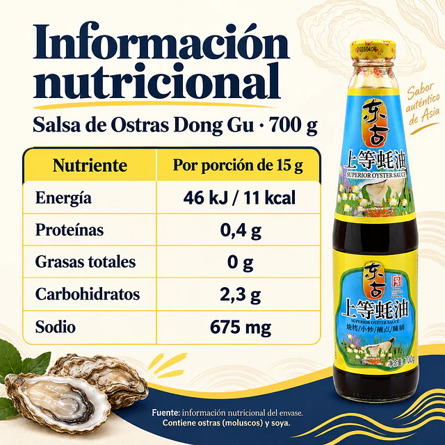 Salsa de Ostra Superior 700g
