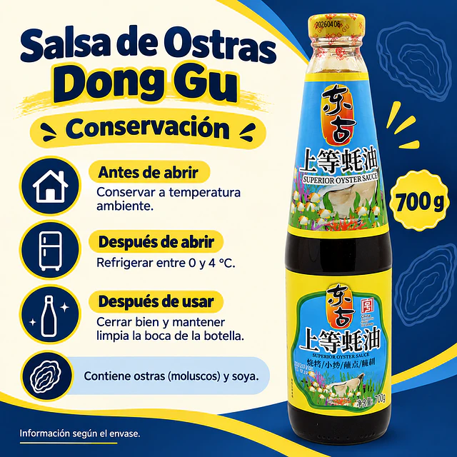 Salsa de Ostra Superior 700g