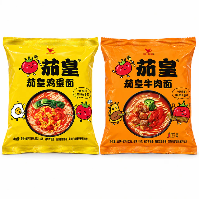 茄皇即食面 126克 - 統一 