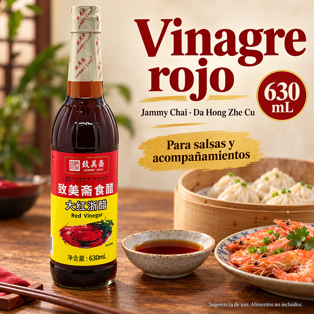 Vinagre de arroz rojo 630ml