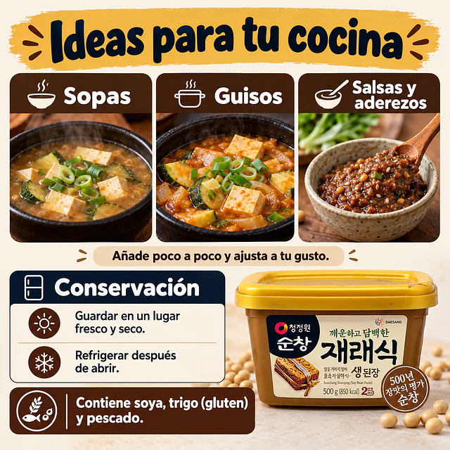 Pastas Coreanas 500 g