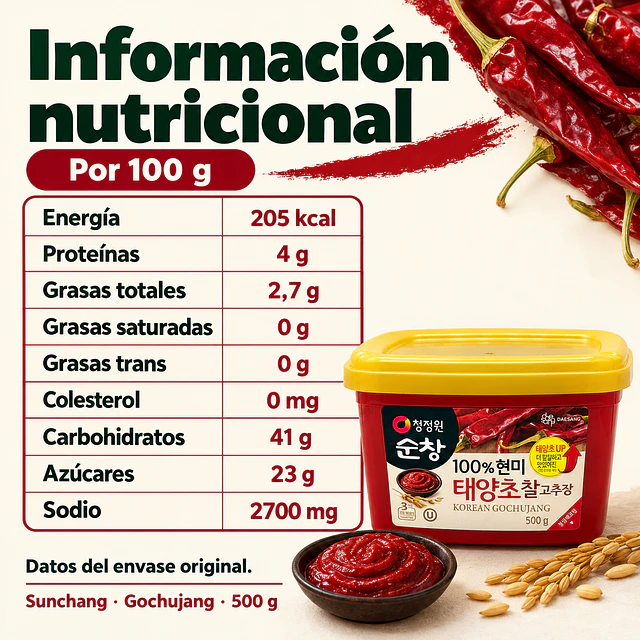 Pastas Coreanas 500 g