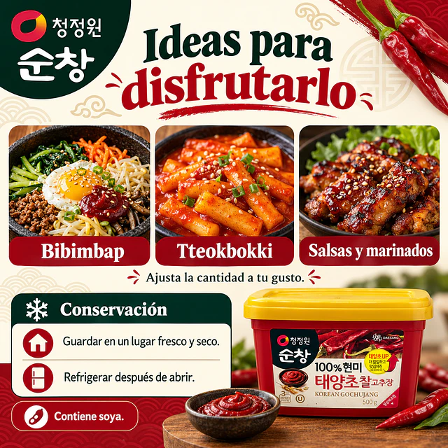 Pastas Coreanas 500 g