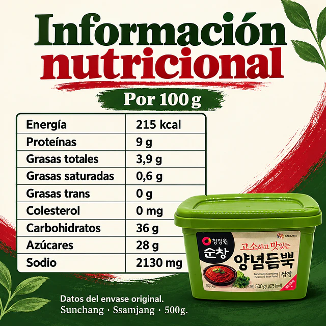 Pastas Coreanas 500 g
