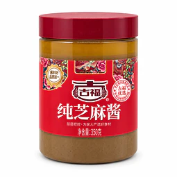 純芝麻醬 350克-古福