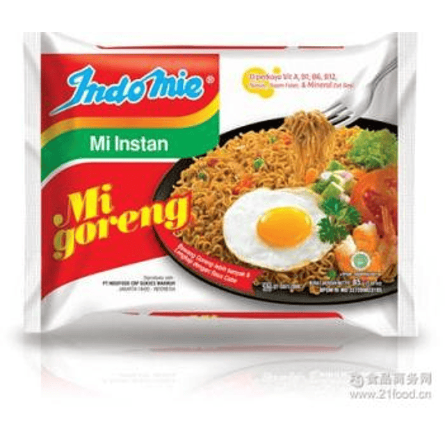 Tallarines Instantaneo Mi goreng - Indomie