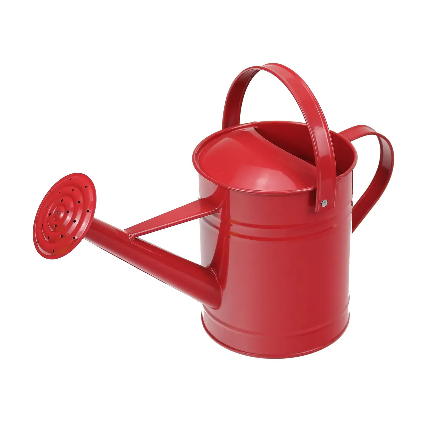 Regadera metal 5 litros rojo 1