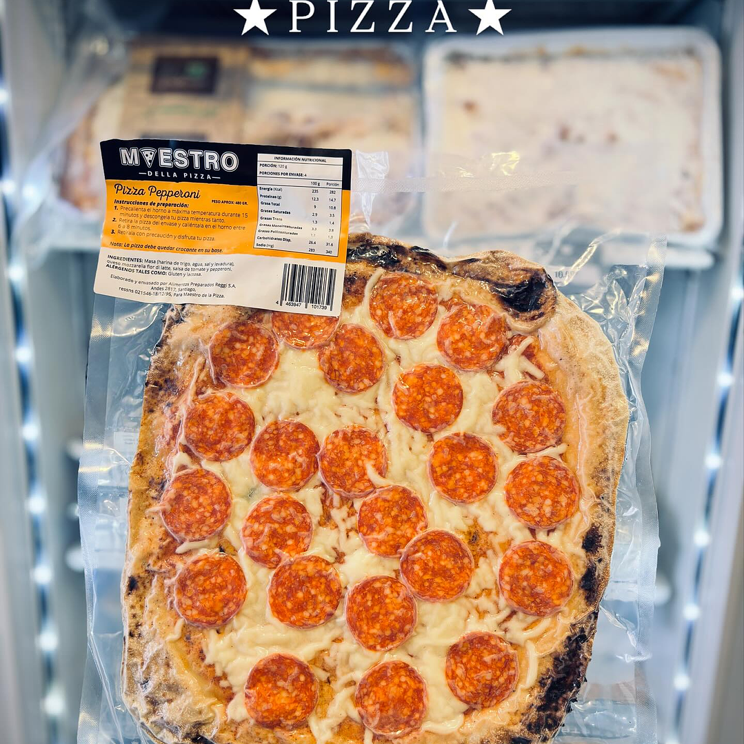 Pizza Pepperoni 500 gr 1