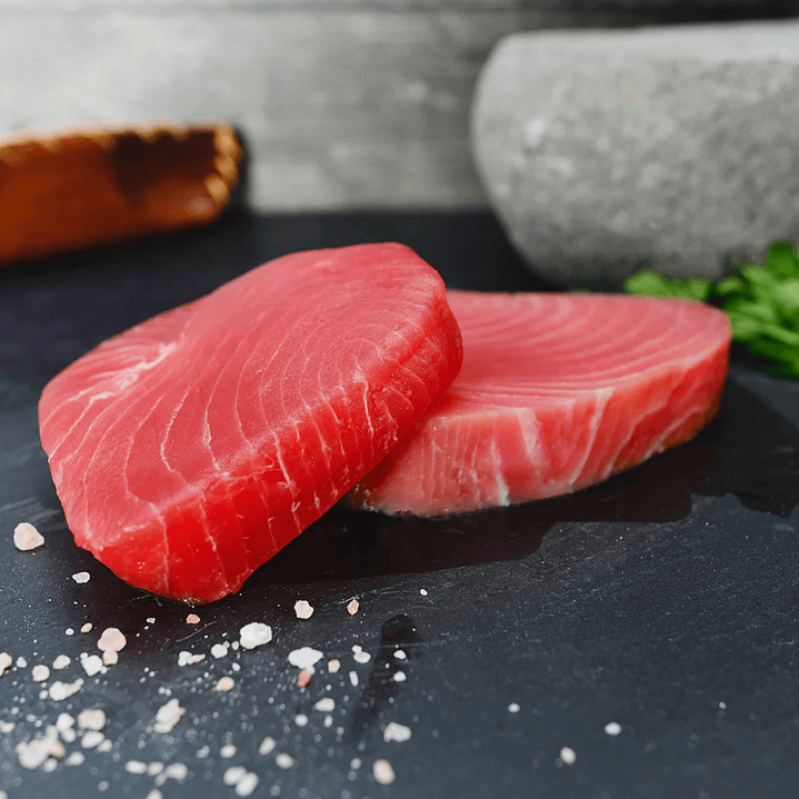 Atún Steak porción al vacío 180g a 220g aprox. c/u 1