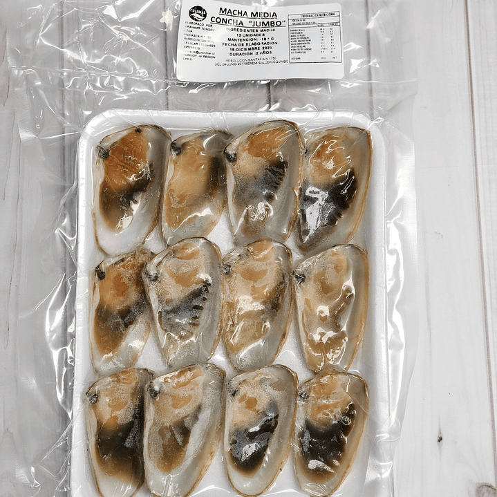 Macha Jumbo Media Concha 12 Un  2