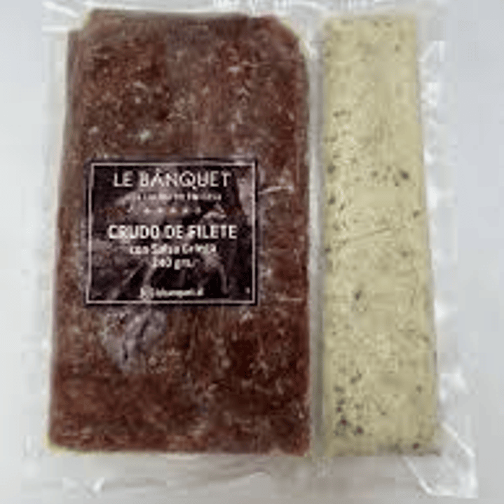 Crudo Filete Salsa Griega  2