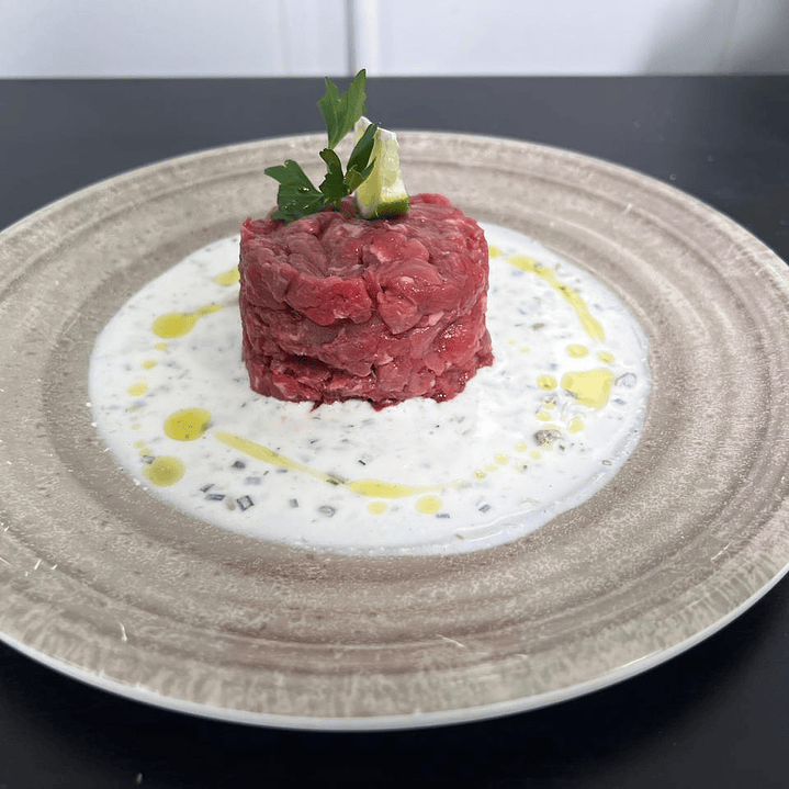 Crudo Filete Salsa Griega  1