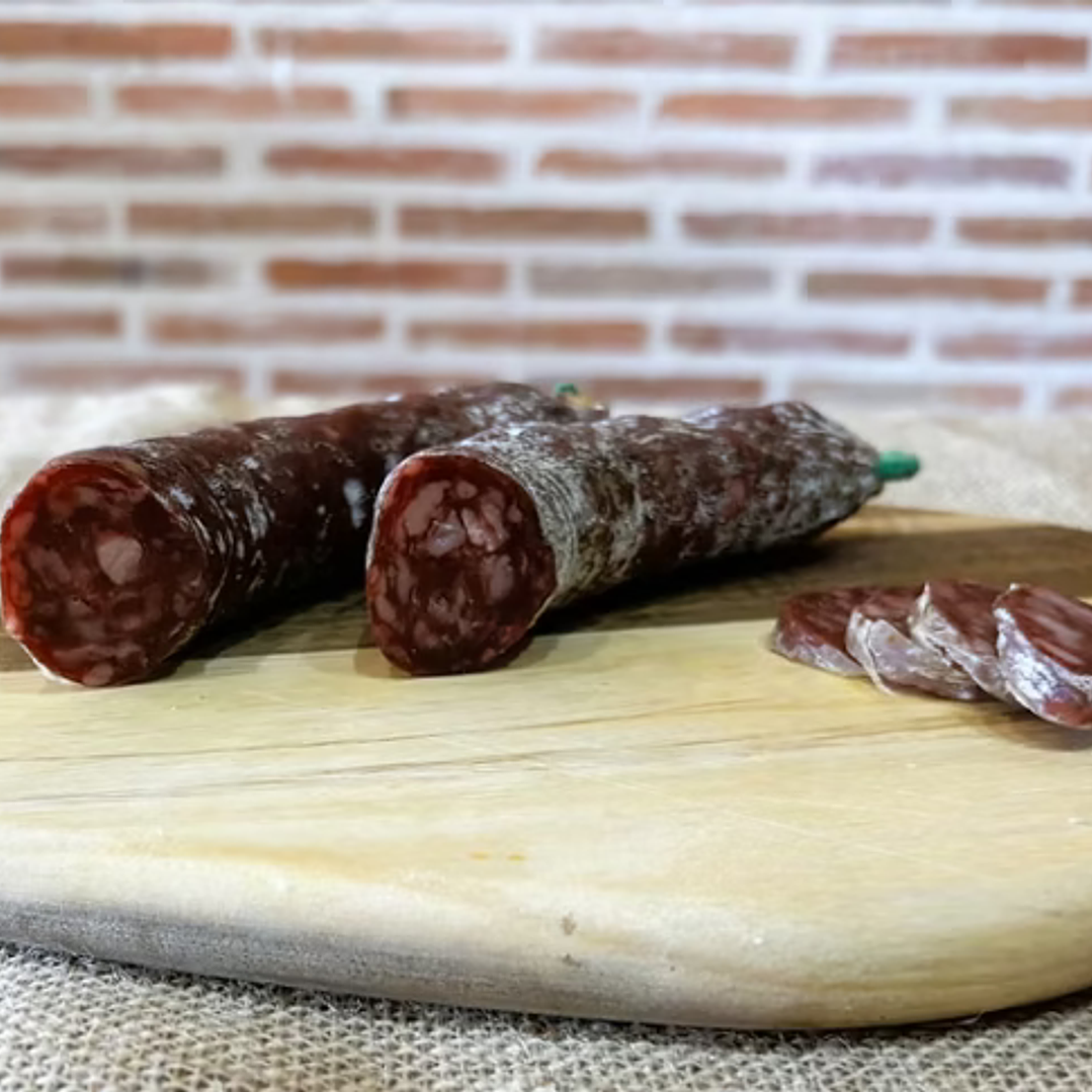 Salchichon Iberico Extra Casero 225 gr  1
