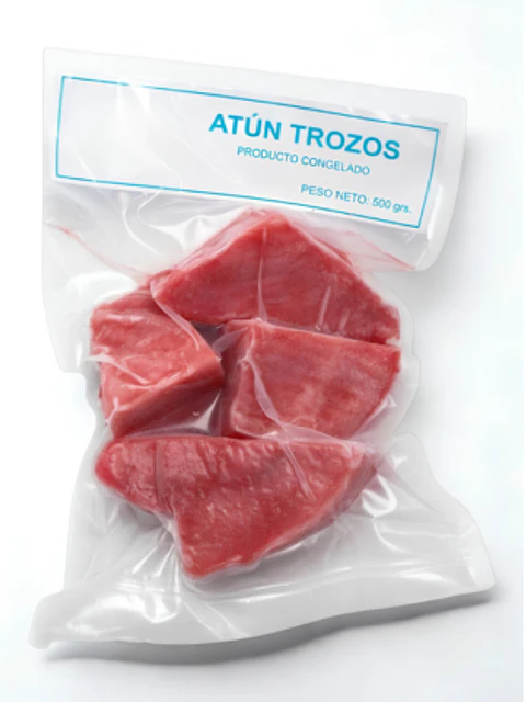 Atún en trozos