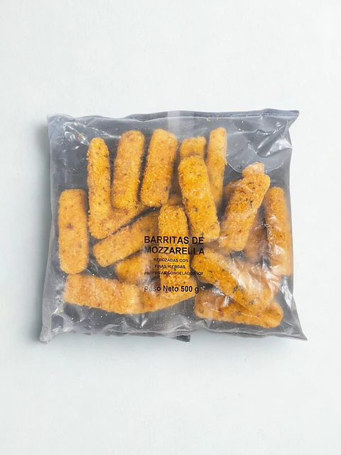Barritas de mozzarella