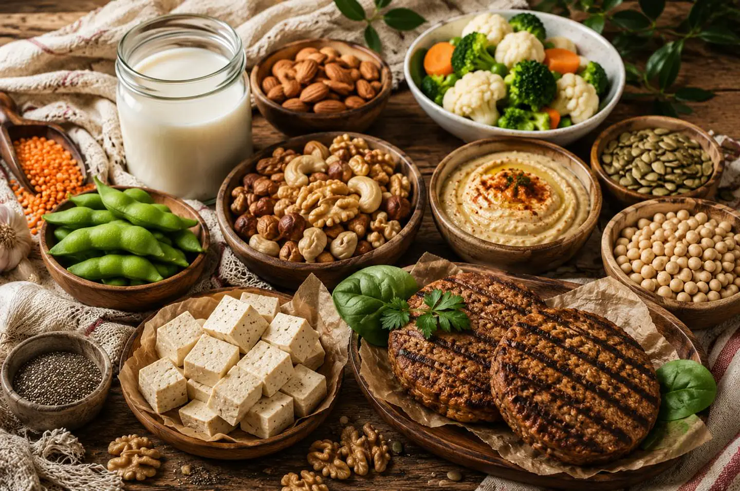 Veganos y sin gluten