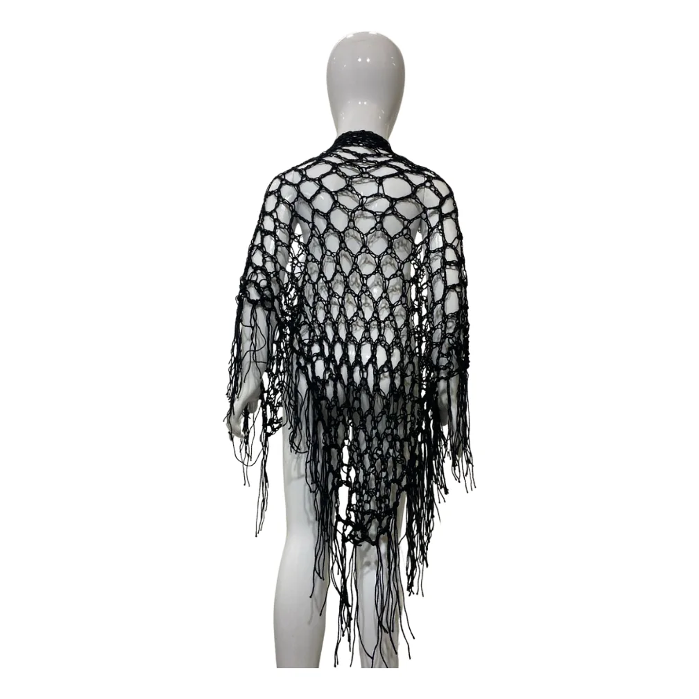 Pack 3 Puntilla Chal Traje Tipico Chilote Niña Talla Grande 3