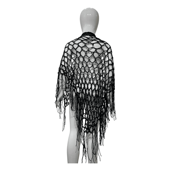 Pack 3 Puntilla Chal Traje Tipico Chilote Niña Talla Grande 3