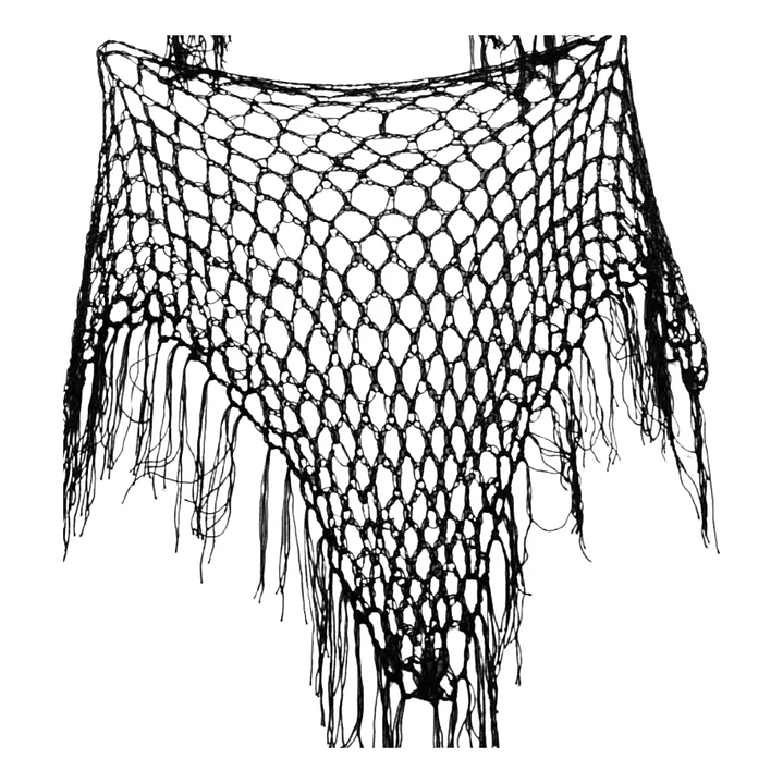 Pack 3 Puntilla Chal Traje Tipico Chilote Niña Talla Grande 2