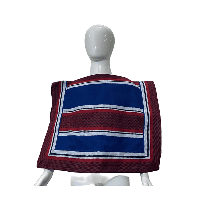 Manta Poncho De Huaso Cueca Adulto- Juvenil 4