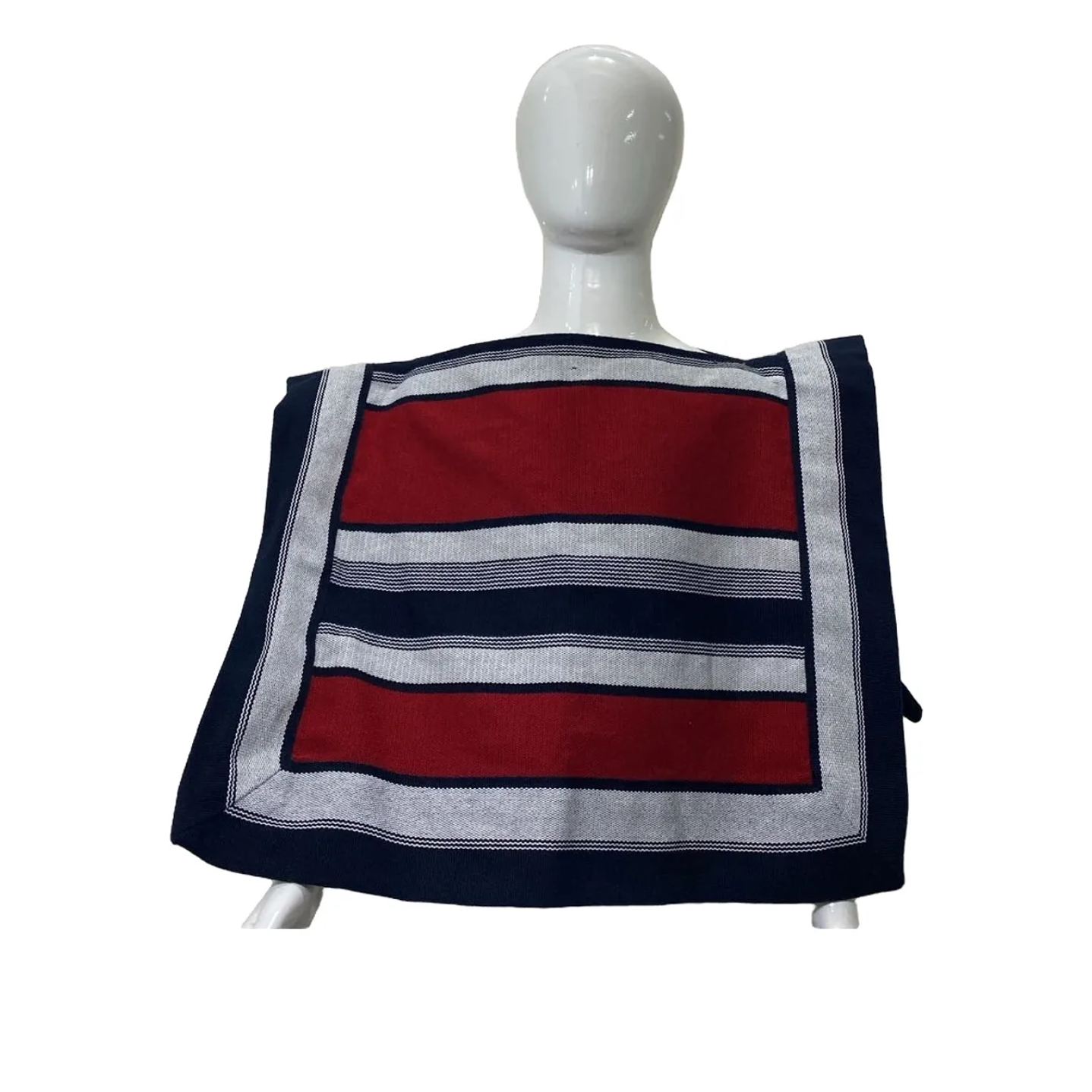 Manta Poncho De Huaso Cueca Adulto- Juvenil 8