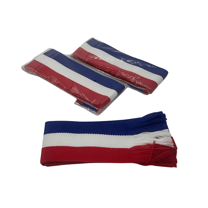  Pack 3 Und Faja Traje Huaso Tricolor Fiestas Patrias 4