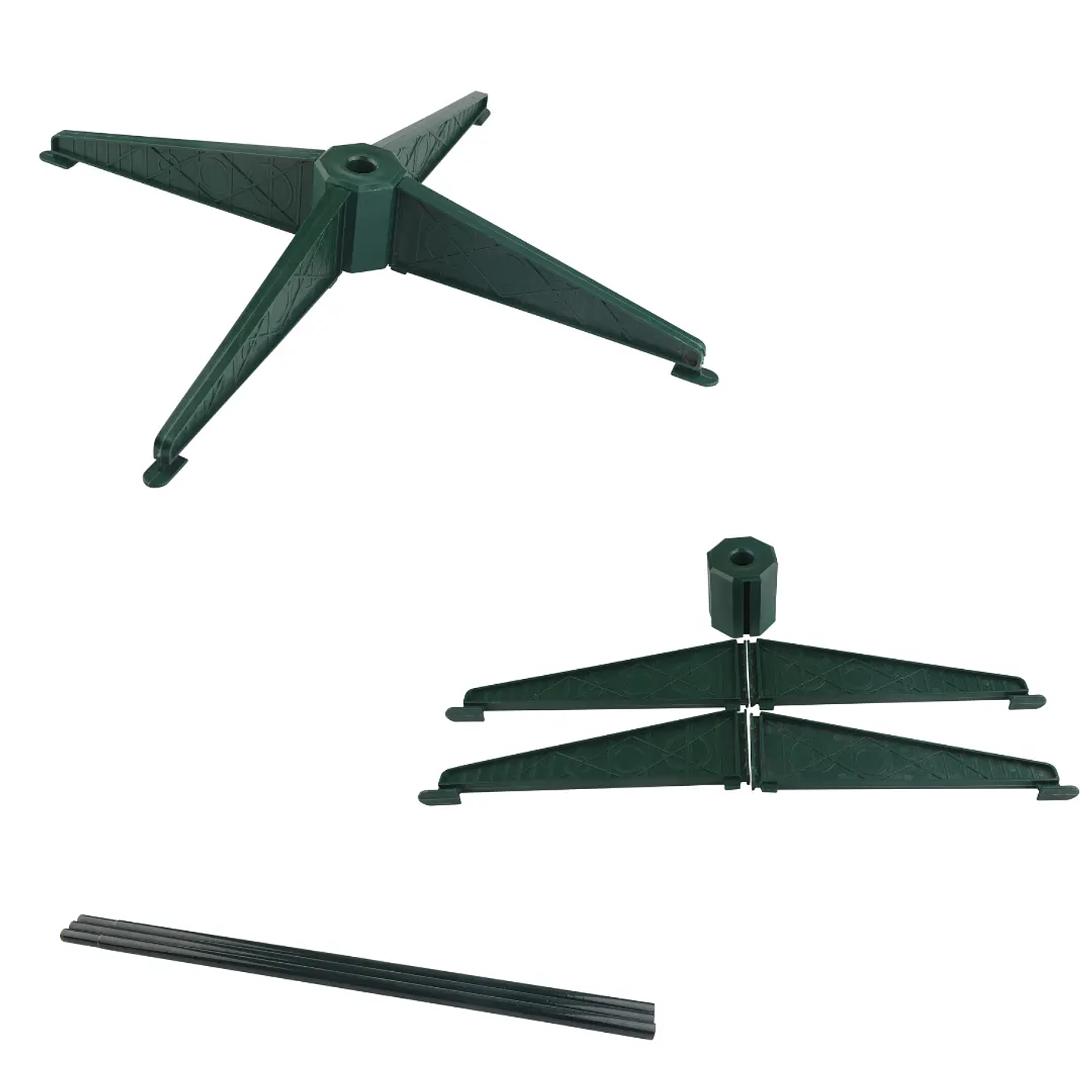 🎄 Árbol De Pascua Ekol Premium 2.10 M | Pino De Navidad Nevado Plegable Con Adornos Dorados ✨ 12