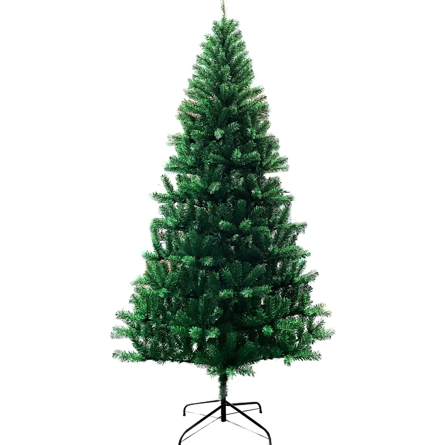 🎄 Árbol de Navidad Verde 2.10 m | Lujo con 1000 Ramas y Base Metálica Premium 5