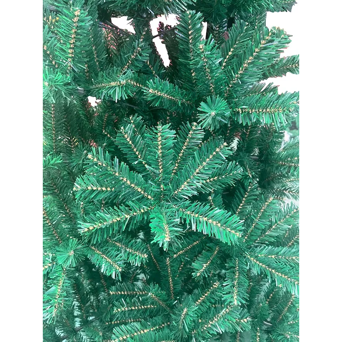 🎄 Árbol de Navidad Verde 2.10 m | Lujo con 1000 Ramas y Base Metálica Premium 7