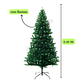 🎄 Árbol de Navidad Verde 2.10 m | Lujo con 1000 Ramas y Base Metálica Premium - Miniatura 9